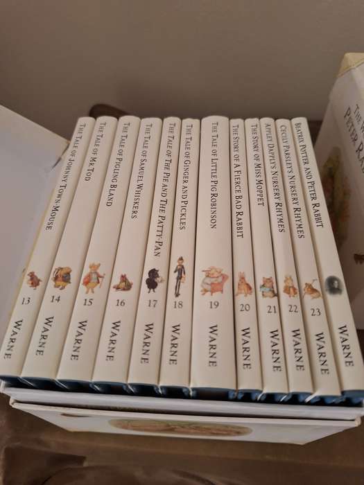THE WORLD OF PETER RABBIT BOOKS  BOX 1  (1-13) BOX 2 (14-23 )